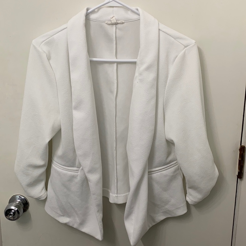 Maurices 3/4 sleeve open blazer